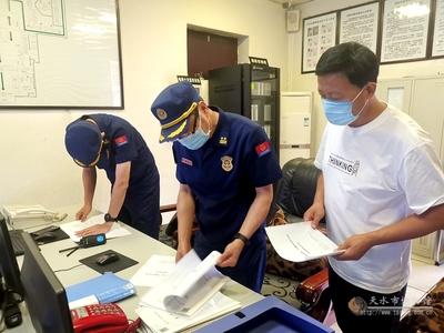 市消防救援支隊檢查天水市博物館消防安全工作(圖)