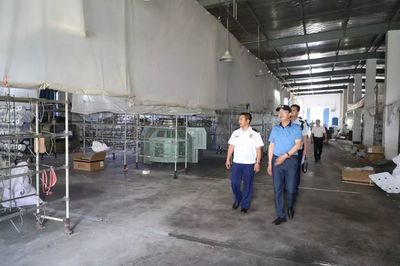 荊州支隊陶其剛支隊長檢查鄉鎮消防工作